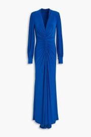 Ruched Jersey Gown at The Outnet